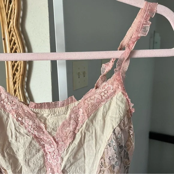 Charlotte Russe / Coquet Lace Tank Top